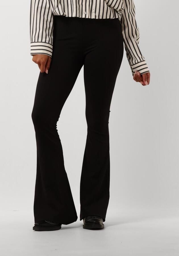 Catwalk Junkie Flared Party Broek Zwart Black Dames - Foto 4