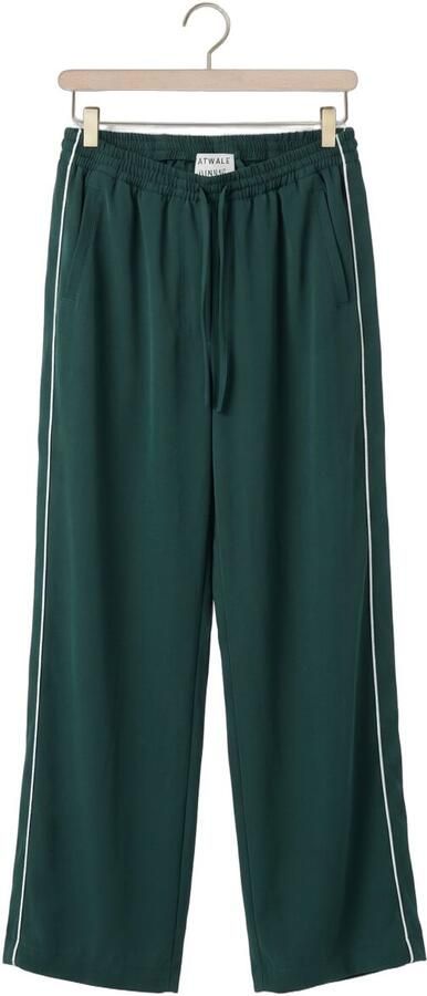 CATWALK JUNKIE Dames Broeken Tracksuit Trousers With Piping Donkergroen - Foto 4