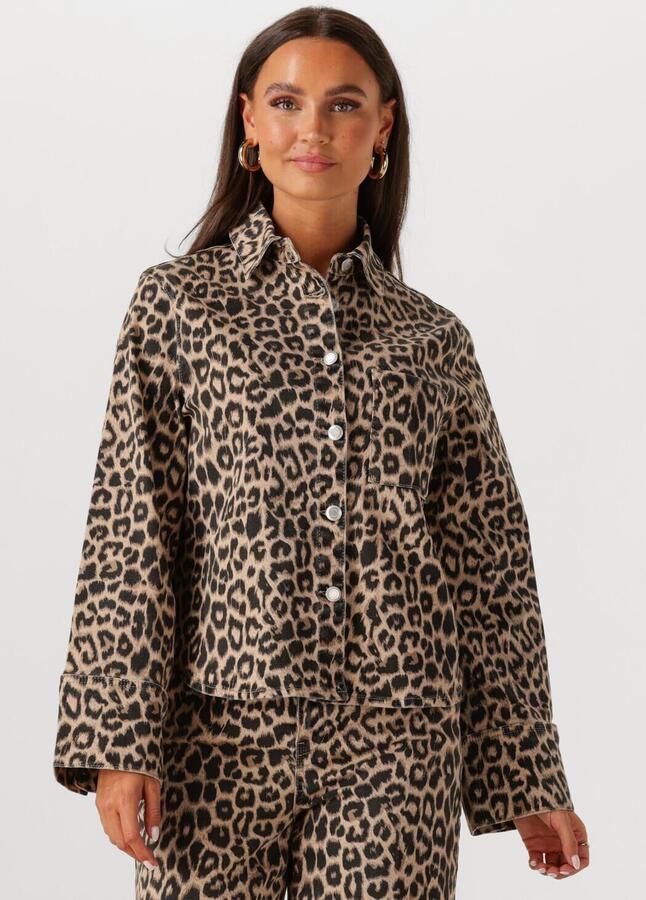 CATWALK JUNKIE Dames Jassen Leopard Jacket Multi - Foto 4