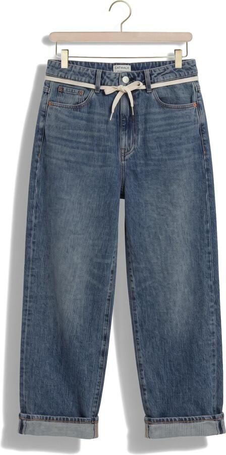 CATWALK JUNKIE Dames Jeans Baggy Fit Jeans Blauw - Foto 4