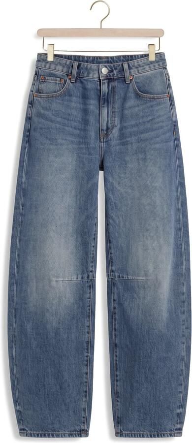 CATWALK JUNKIE Dames Jeans Bold Barrel Fit Jeans (noos) Blauw - Foto 4