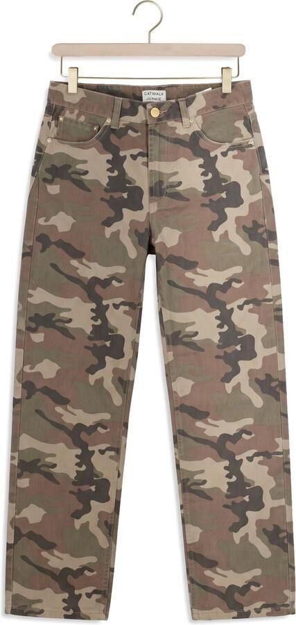 CATWALK JUNKIE Dames Jeans Camo Super Barrel Fit Jeans Multi - Foto 4
