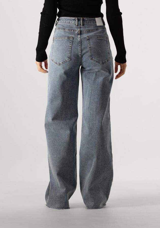 Catwalk Junkie Donkerblauwe Loose Fit Wide Jeans Blue Dames - Foto 1