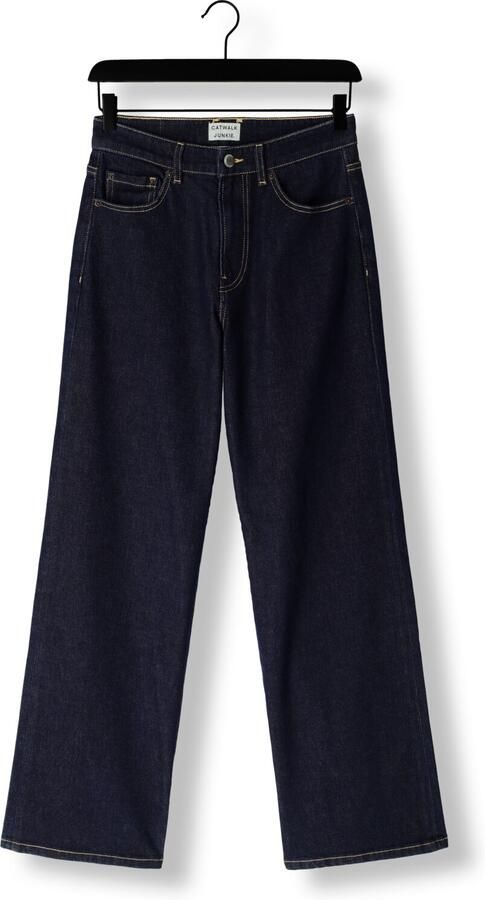 CATWALK JUNKIE Dames Jeans Loose Fit Jeans Donkerblauw - Foto 3