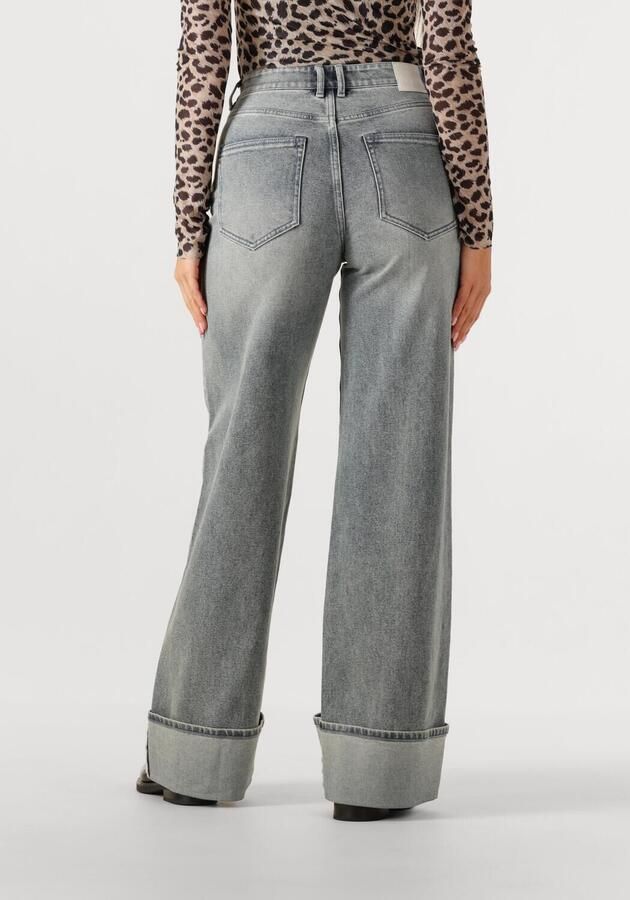 CATWALK JUNKIE Dames Jeans Loose Fit Jeans With Fold Lichtblauw - Foto 2