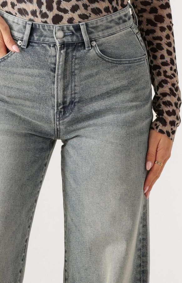 CATWALK JUNKIE Dames Jeans Loose Fit Jeans With Fold Lichtblauw - Foto 3