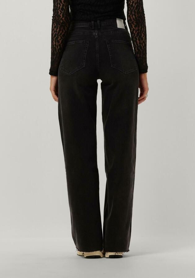 Catwalk Junkie Wijde Losse Zwarte Jeans Black Dames