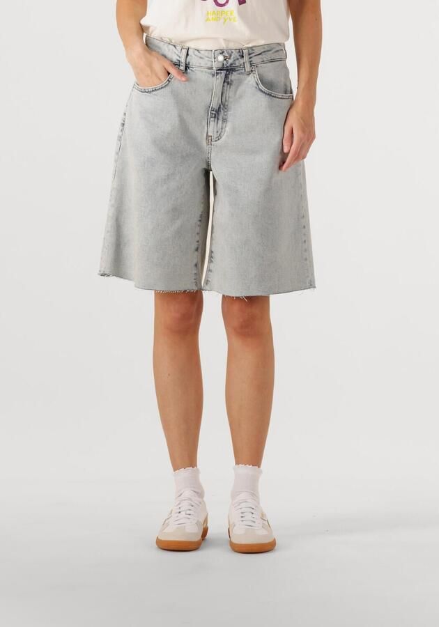 CATWALK JUNKIE Dames Jeans Loose Fit Jorts Grijs - Foto 4