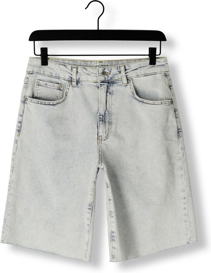 CATWALK JUNKIE Dames Jeans Loose Fit Jorts Grijs