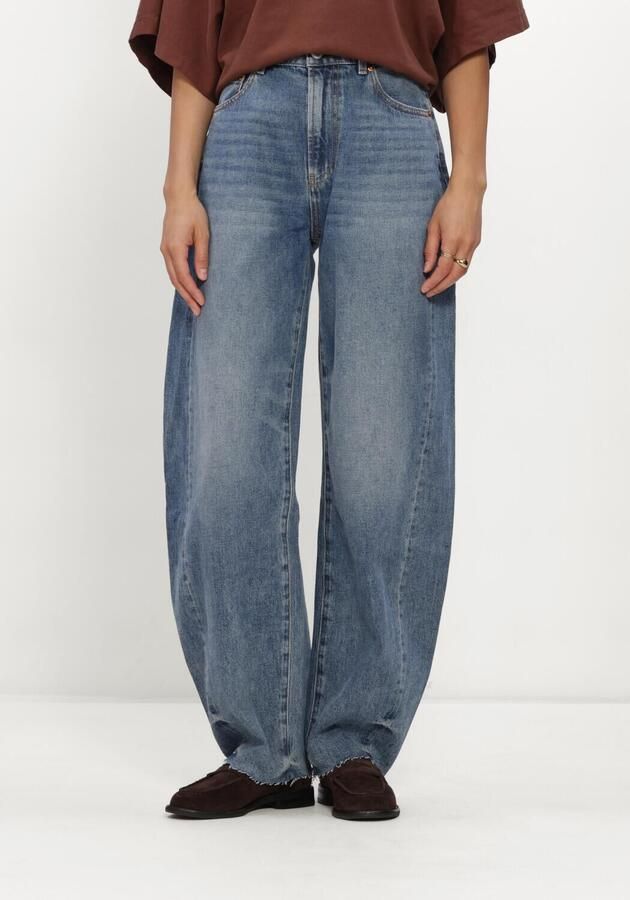 CATWALK JUNKIE Dames Jeans Super Barrel Fit Jeans Blauw