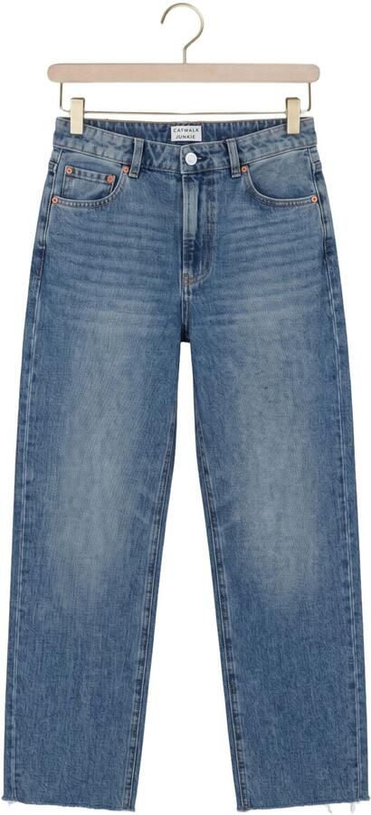 CATWALK JUNKIE Dames Jeans Super Barrel Fit Jeans Blauw - Foto 4