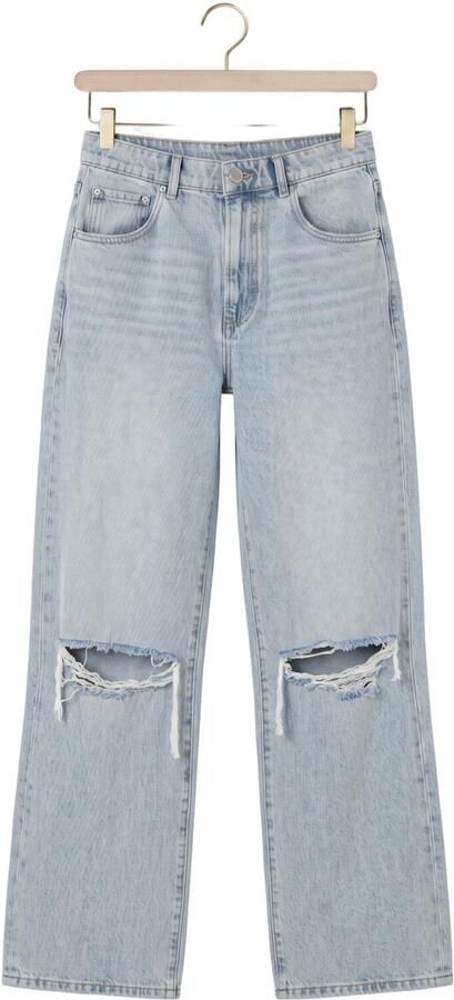 CATWALK JUNKIE Dames Jeans Super Loose Fit Jeans Damaged Lichtblauw - Foto 4