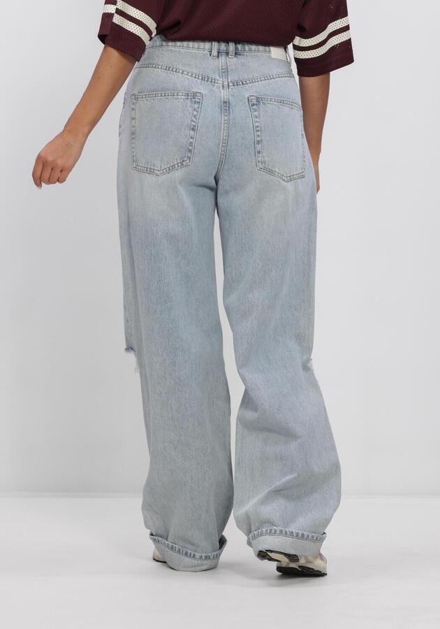 CATWALK JUNKIE Dames Jeans Super Loose Fit Jeans Damaged Lichtblauw - Foto 2
