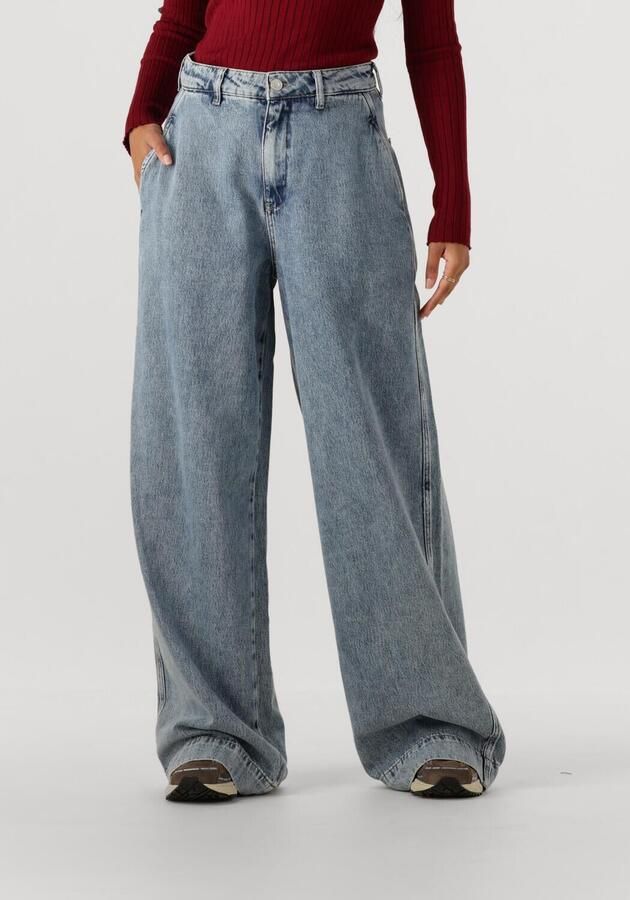 CATWALK JUNKIE Dames Jeans Wide Leg Jeans Lichtblauw - Foto 4