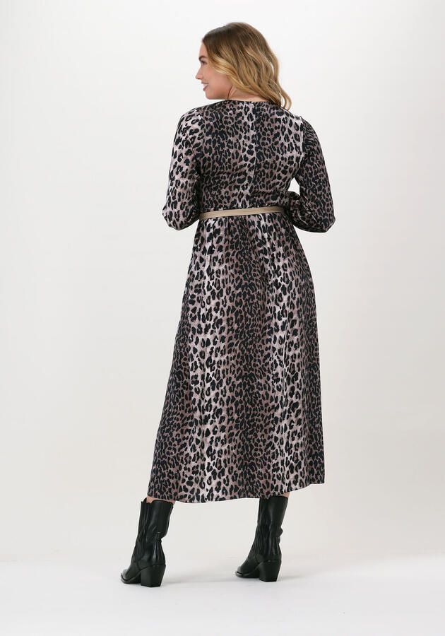 CATWALK JUNKIE Dames Jurken Dr Wild Leopard Bruin