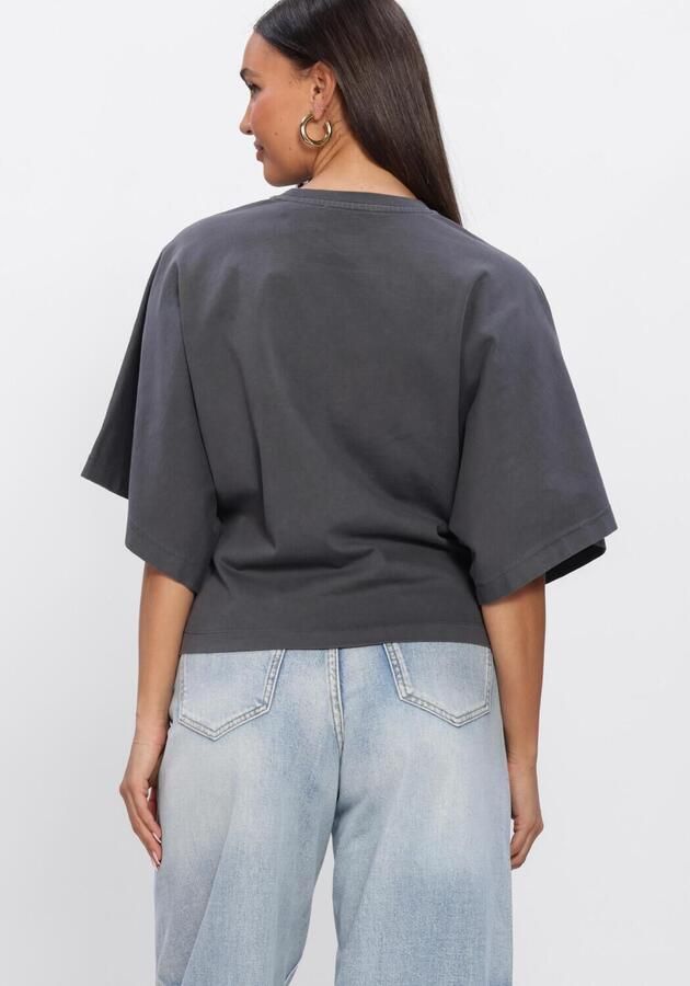 CATWALK JUNKIE Dames Tops & T-shirts Batsleeve Tshirt Donkergrijs - Foto 3