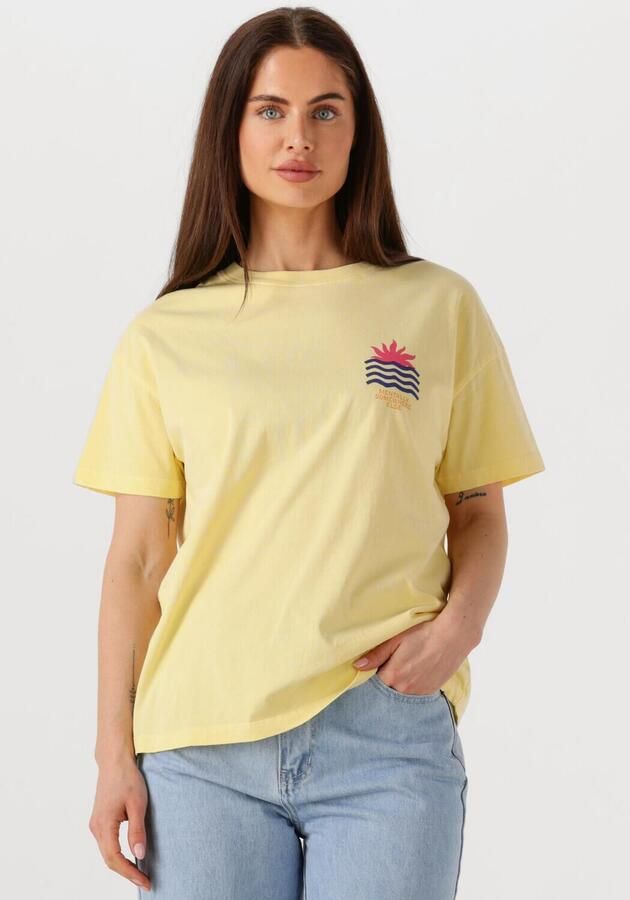 CATWALK JUNKIE Dames Tops & T-shirts Graphic Tshirt Geel - Foto 4