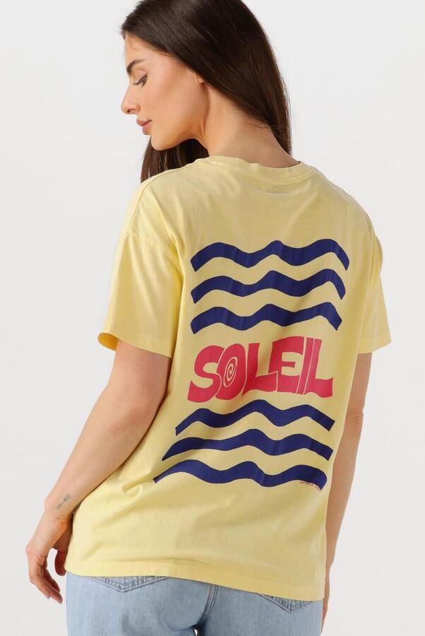 CATWALK JUNKIE Dames Tops & T-shirts Graphic Tshirt Geel - Foto 3