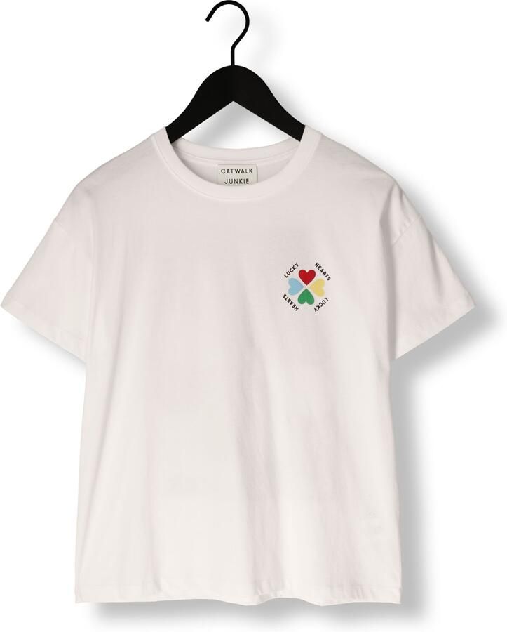 CATWALK JUNKIE Dames Tops & T-shirts Graphic Tshirt Wit - Foto 1
