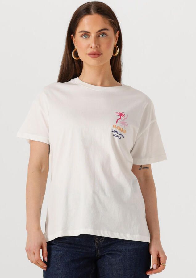 CATWALK JUNKIE Dames Tops & T-shirts Graphic Tshirt Wit - Foto 4