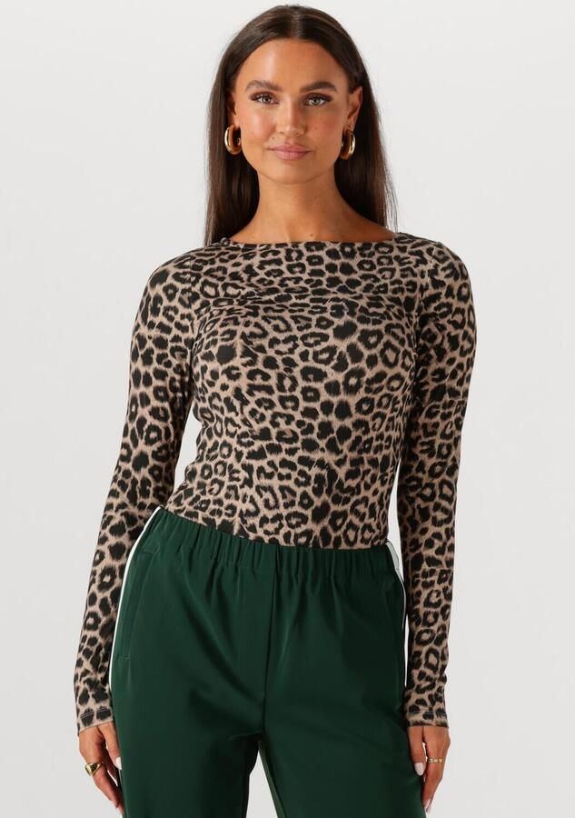 CATWALK JUNKIE Dames Tops & T-shirts Leopard Long Sleeve Multi - Foto 4