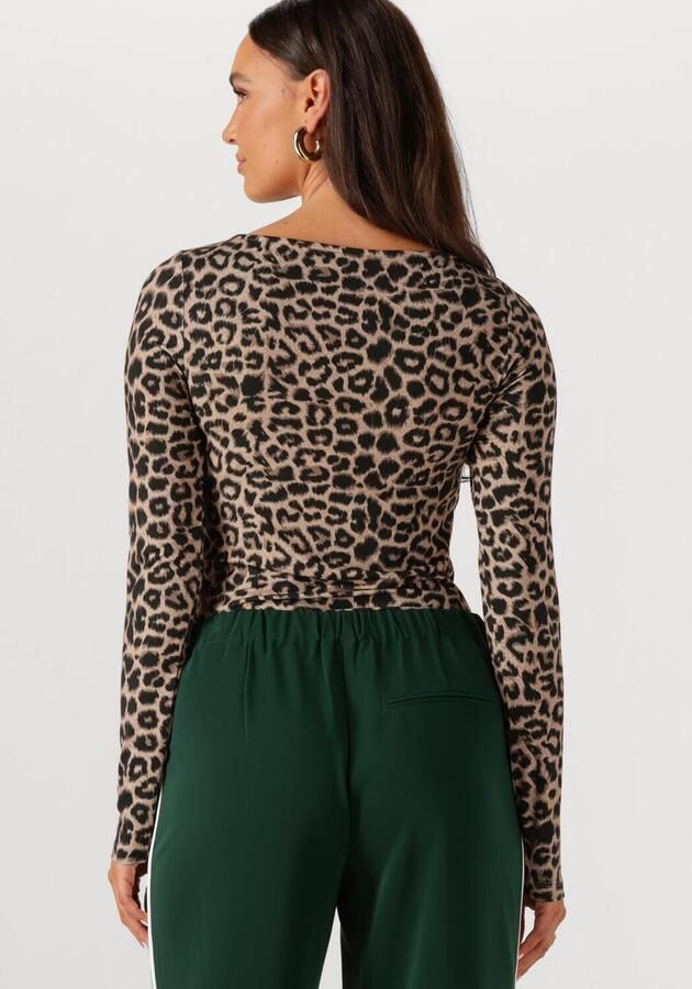 CATWALK JUNKIE Dames Tops & T-shirts Leopard Long Sleeve Multi