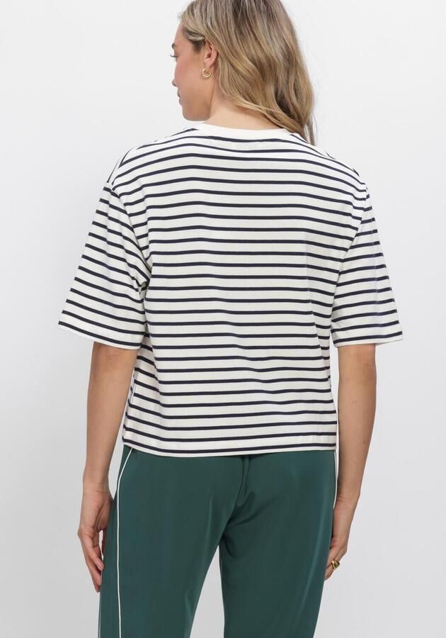 CATWALK JUNKIE Dames Tops & T-shirts Loose Fit Striped Tshirt Wit - Foto 3