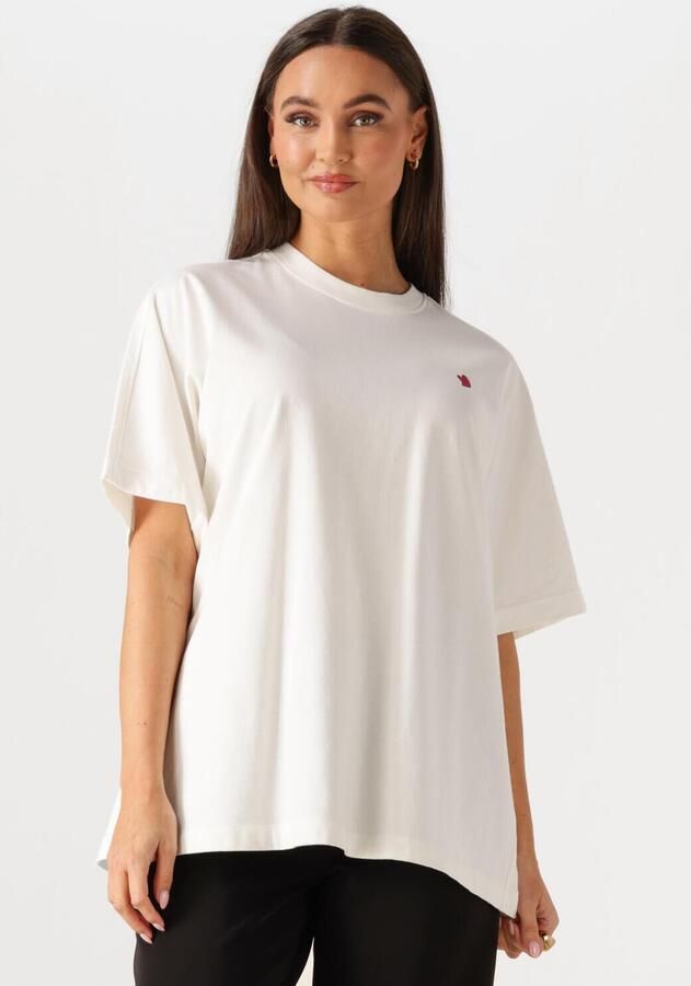 CATWALK JUNKIE Dames Tops & T-shirts Oversized Graphic Tshirt Ecru - Foto 3