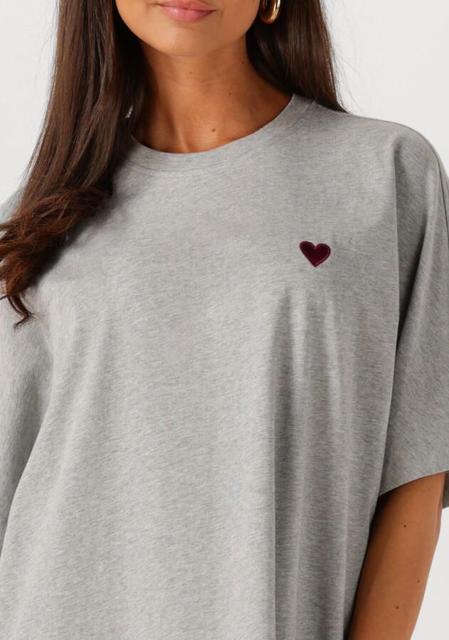 CATWALK JUNKIE Dames Tops & T-shirts Oversized Graphic Tshirt Grijs - Foto 2