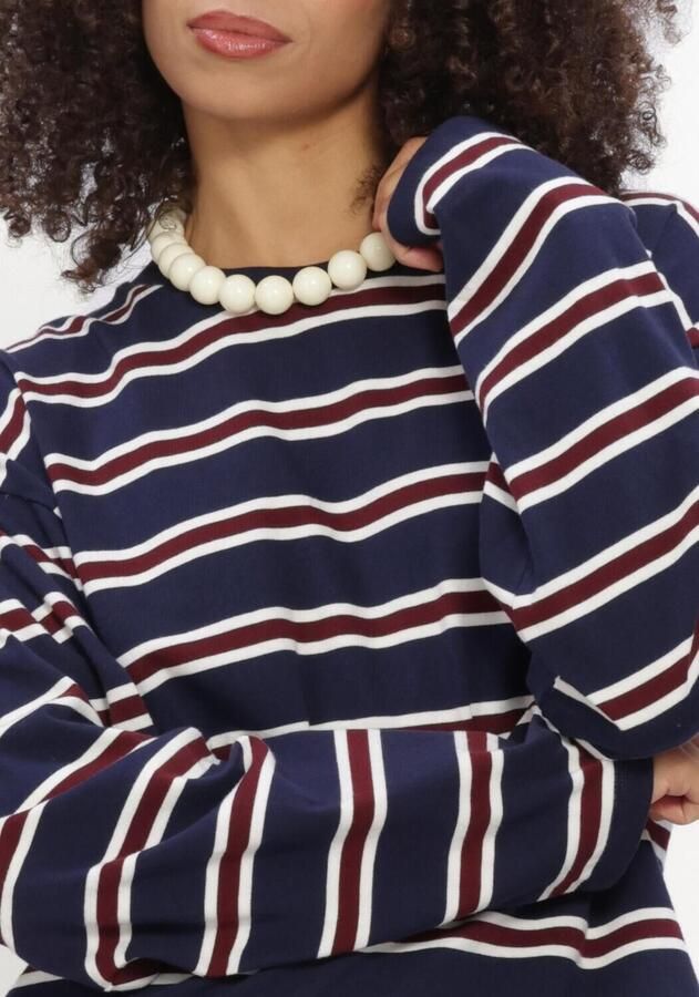 CATWALK JUNKIE Dames Tops & T-shirts Striped Long Sleeve Donkerblauw - Foto 2