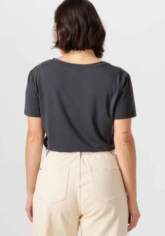 CATWALK JUNKIE Dames Tops & T-shirts Tshirt With Vneck Grijs - Foto 2