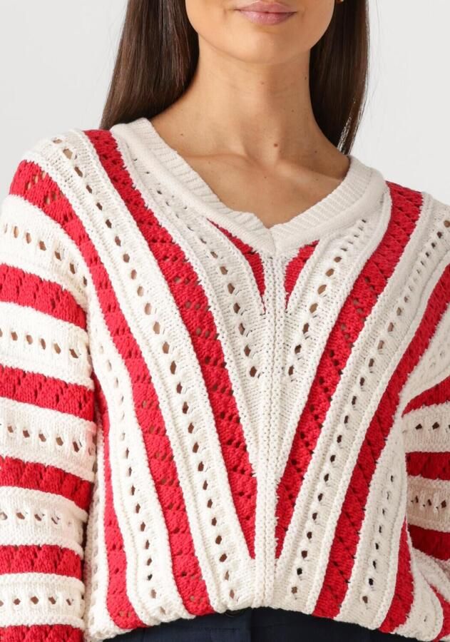 CATWALK JUNKIE Dames Truien & Vesten Ajour Knit Rood