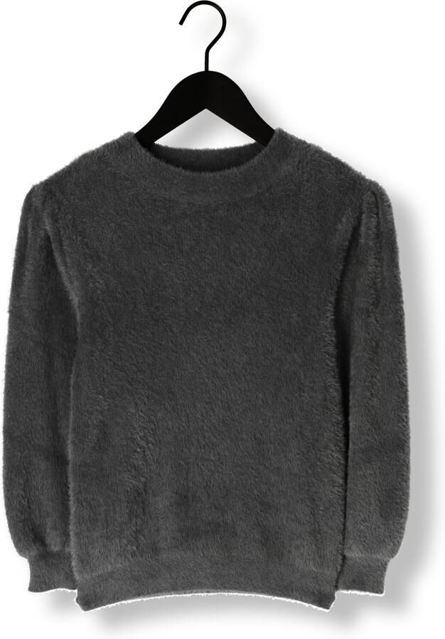 CATWALK JUNKIE Dames Truien & Vesten Fuzzy Puff Sleeve Knit Donkergrijs - Foto 2