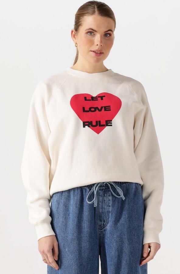 CATWALK JUNKIE Dames Truien & Vesten Graphic Sweater Ecru - Foto 4