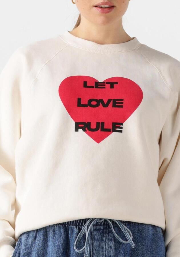 CATWALK JUNKIE Dames Truien & Vesten Graphic Sweater Ecru - Foto 3