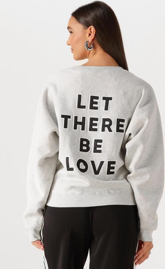 CATWALK JUNKIE Dames Truien & Vesten Graphic Sweater Lichtgrijs