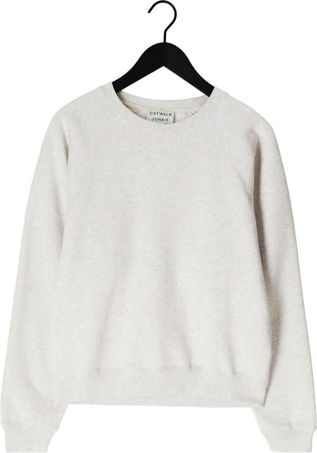 CATWALK JUNKIE Dames Truien & Vesten Graphic Sweater Lichtgrijs - Foto 2