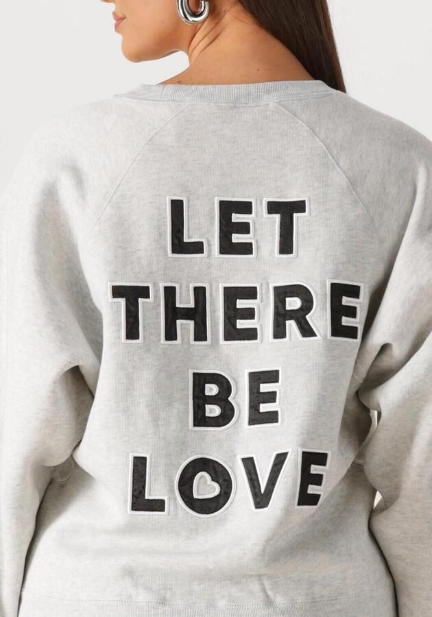 CATWALK JUNKIE Dames Truien & Vesten Graphic Sweater Lichtgrijs - Foto 4