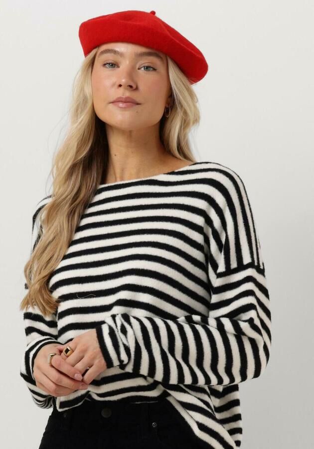 CATWALK JUNKIE Dames Truien & Vesten Kn Soft Stripe Zwart - Foto 4