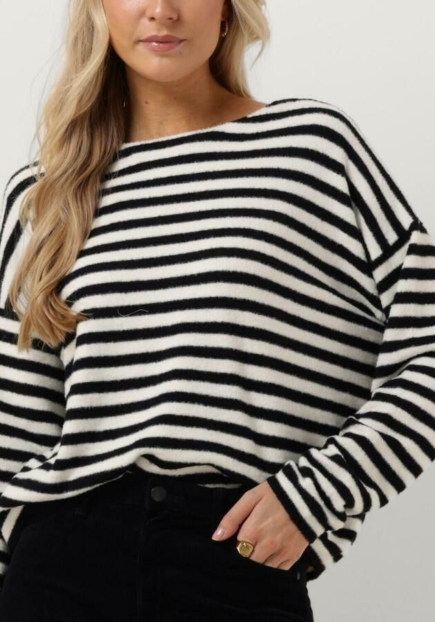 CATWALK JUNKIE Dames Truien & Vesten Kn Soft Stripe Zwart - Foto 2