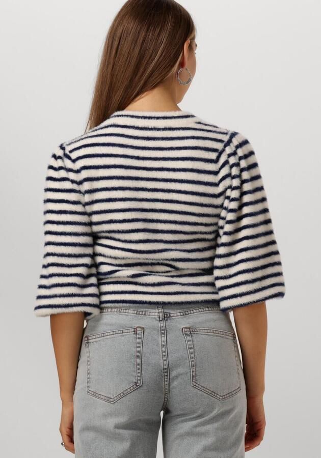 CATWALK JUNKIE Dames Truien & Vesten Puffy Sleeve Knit Donkerblauw - Foto 2