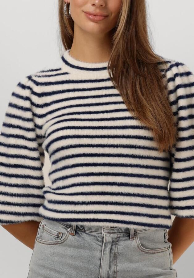 CATWALK JUNKIE Dames Truien & Vesten Puffy Sleeve Knit Donkerblauw - Foto 3