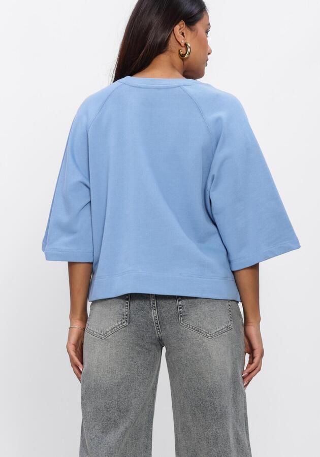 CATWALK JUNKIE Dames Truien & Vesten Short Sleeve Sweater Lichtblauw - Foto 4