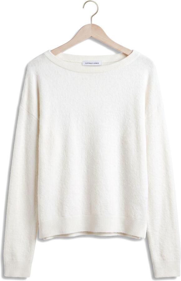 CATWALK JUNKIE Dames Truien & Vesten Soft Knit Wit - Foto 4