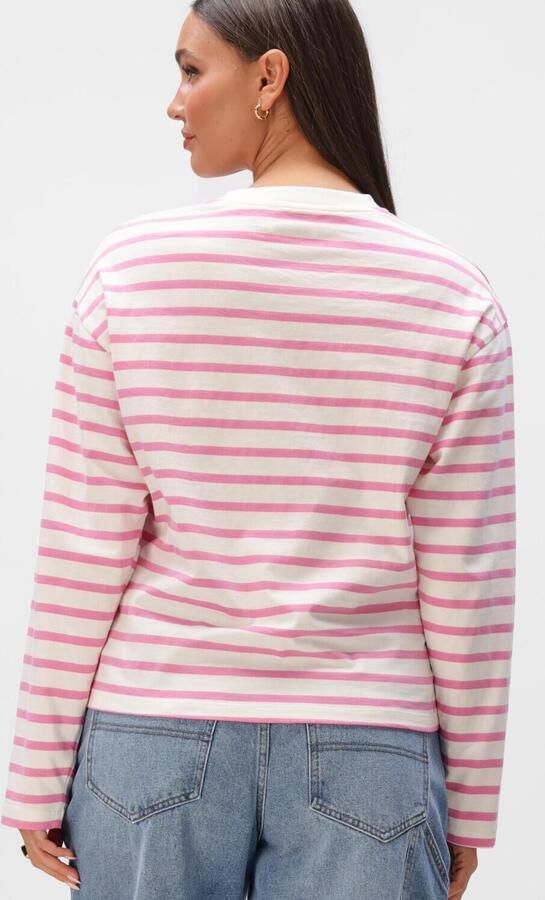 CATWALK JUNKIE Dames Truien & Vesten Striped Long Sleeve Multi - Foto 4