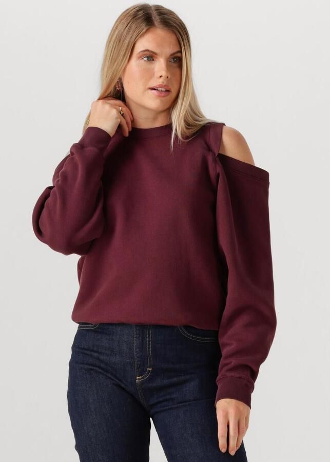 CATWALK JUNKIE Dames Truien & Vesten Sweater With Cut Out Bordeaux - Foto 4