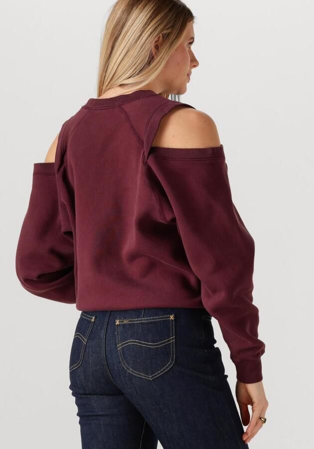 CATWALK JUNKIE Dames Truien & Vesten Sweater With Cut Out Bordeaux