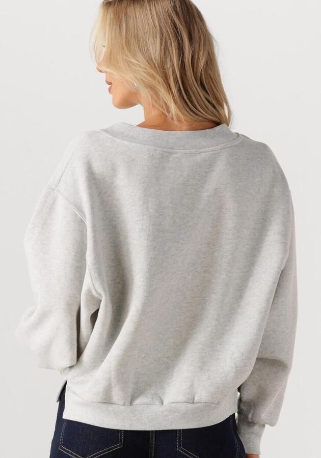 CATWALK JUNKIE Dames Truien & Vesten Sweater With Vneck Lichtgrijs - Foto 3
