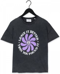Catwalk Junkie T shirt van biologisch katoen donkergrijs