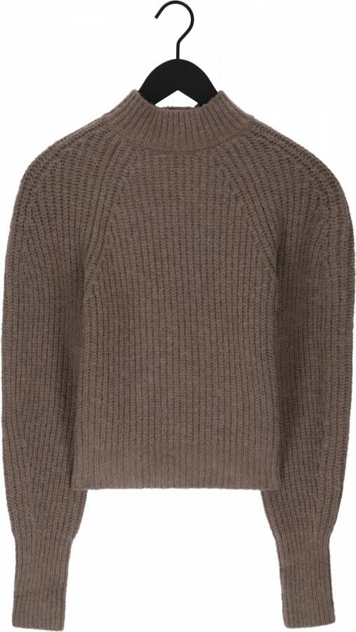 Catwalk Junkie Taupe Trui Kn Jazz